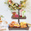 Dessert Stand Double Layer Cake Tray Dessert Decoration Tray Display Stand,Washed White 4