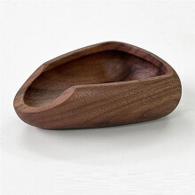 Coffee Bean Scale, Coffee Bean Plate Coffee Powder Bean Tray Special Bowl, Measuring Spoon, Measuring Tray,Black Walnut