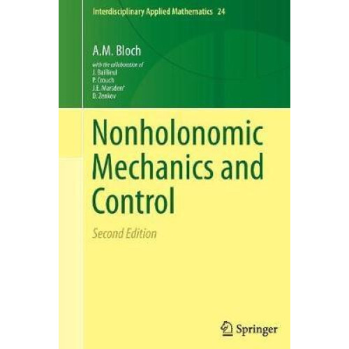 Nonholonomic Mechanics and Control Paperback Book