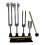 4Pcs Tuning Fork Set (4096C, MI528, 128C, OM136.1) for Solfeggio,for Chakra,Sound Therapy,Reliever Stress 2