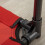 Raised Dog Bed – Elevated Pet Bed, Black & Red 8