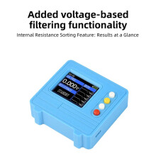 Neuer TV607 5V Lithium-Batterie-Innenwiderstandstester, 1,77-Zoll-Spannungsdetektor, AC 4-Draht-Elektroniklasttester
