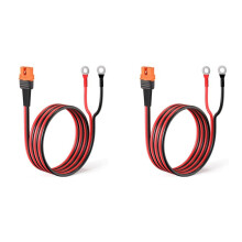 2X 12AWG XT60i-Buchse auf O-Ring-Anschluss mit Verzinntem Draht, für RC-Akku, Tragbares Solar-Kraftwerk und Solarpanel