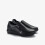Clarks Un Bay Zip Black Leather 5