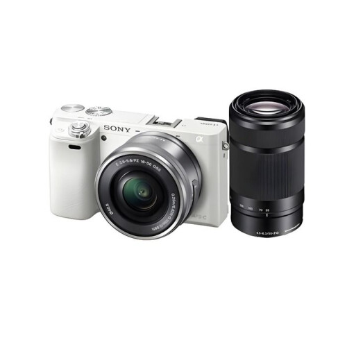 Sony Sony a6000 + 16 - 50 + 55 - 210 white
