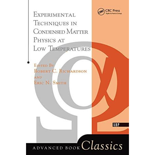 Experimental Techniques In Condensed Matter Physics At Low Temperature