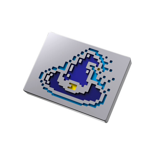 HP HyperX Badge Pack - 8 Bit Magnetic Badges