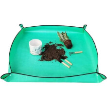 Pachet de 2 covorașe de transplantare a plantelor, impermeabile, pliabile, pentru grădinărit, utilizare în interior și exterior,