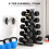 Five-Tier Dumbbell Storage Rack, for Home Gym Exercise - Black 6