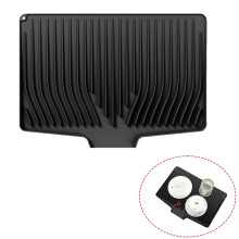 Silicone Dish Drying Mat Silicone Draining Pad Diversion Opening Slope Dish Cup Storage Pad Non-Slip Mats