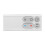 3X Replacement AM04 AM05 Remote Control Compatible with  Fan Heater Models AM04 AM05 Remote Control(Silver) 6
