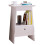 (Matt, Modern/Contemporary) Wooden side table bedside table Spidali 1