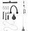 Cable Machine Pulley System, Lats Pull Down System, with DIY Loading Weight Pin 2