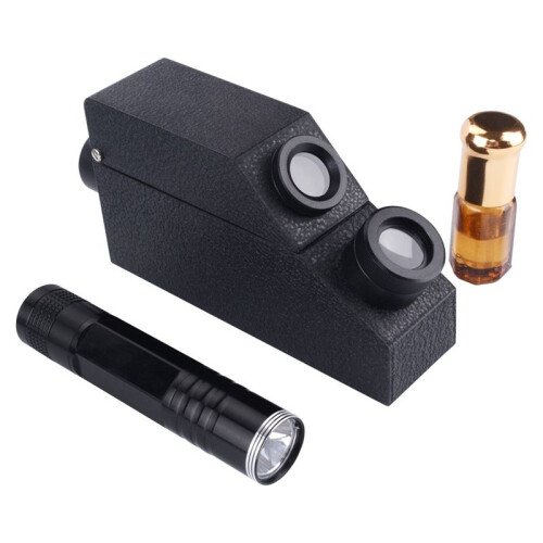 1.30-1.81 Gemstone Refractometer Jewelry Emerald Zircon Testing Tool LED Flashlight Double Refractometer Professional 1