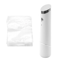 2 Ensemble de Scelleuse Sous Vide Compacte pour Aliments, Puissante Machine de Scelleuse Sous Vide Portative, Économiseur de Repas, Scelleuse