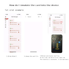 2X RFID ChameleonU Chip Reader ISO14443 Key Detection EM125KHZ IC 13.56Mhz Badge Decode RFID Emulator