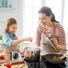 Minuteurs de Cuisine pour la Cuisine, Minuterie de Cuisine de Chef avec Alarme Forte, Minuterie de Bureau Mécanique - Aucune Pile Requise
