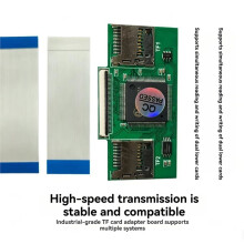 Adaptateur Convertisseur Dual TF Amélioré Vers ce ZIF Lecture/Écriture Simultanée pour PC Industriel DVR IFlash Modding