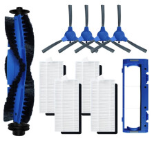 Passend für Conga 1090 1790 Ultra 1790 Titanium Roller Seitenbürste HEPA-Filter Wischmopp Tuch Roboterstaubsauger Ersatzteile Zubehör