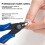 Complete Deburring Tool Kit for 3D Printing with Flush Cutter, Pliers, Sanding Tools & More for Resin Pla Plastic 4