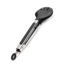 E Pince de Cuisine en Silicone en Acier Inoxydable Pince à Barbecue Outil de Cuisson de Salade Pinces de Service Alimentaire PièCes D'Appareils de