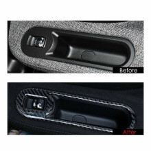4Pcs Window Lift Trim Car Door Panel Trim for Cooper Countryman F60 2017 2018 2019 2020