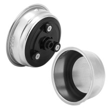 Panier Filtre à Café en Acier Inoxydable Panier Porte-Filtre à Café 51 mm Panier Porte-Filtre Amovible pour Machine à Expresso