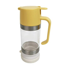 300ml Glazen Honingdispenser - Eenvoudig Schoon Te Maken Keukenhulp voor Ahornsiroop, Sauzen en Meer