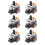 6 Pezzi per PS4 TMR Joystick Elettromagnetico per PS4 Gamepad TMR Joystick 3D Analog Thumb Stick Controller 1