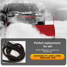 Battery Cable Power Ground Isolation Cable Snow Blower Parts 63411 for Western Fisher