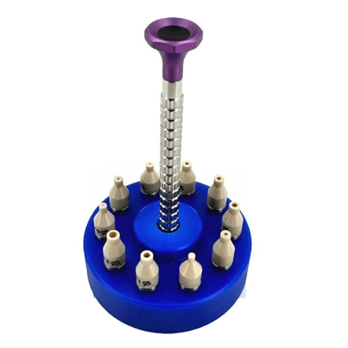 1 Set for High Precision Watch Hands Fitting Tool 10 Sizes Setting for Press Presser Setter Watch Repair Install Tools,A