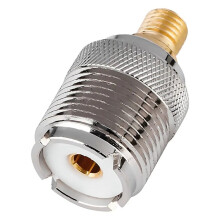 UHF SO239 Connector for GP328 Walkie Talkie Car Antenna RF Coaxial Connector Adapter SO239 Female to Flat M6