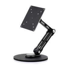Portable Monitor Adjustable Foldable for VESA Stand, Compatible with Monitors  to 19inch, Supports Multi-Axis Rotation