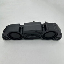 1PCS Hi-Fi 2-Way Passive Speaker Triple Driver Dual Bass Diaphragms & Long-Throw Dual Tweeters for Home / Studio Audio
