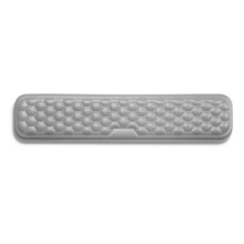 Ergonomische Polssteun Muis en Toetsenbord Bescherming Rustkussen Massage Textuur voor PC Laptop Gaming Toetsenbord Muis B Grijs
