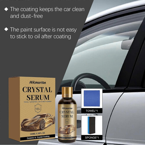 (2pcs) 100ML PTZ Crystal Serum - Advanced Graphene Ceramic Coating for Cars