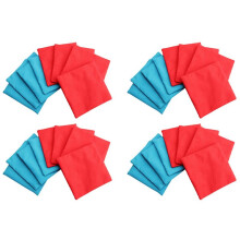 32 Pezzi Bean Bags Set Cornhole Bean Bags Toss Game Bags per Divertimento Sport All'Aperto Gioco di Famiglia Nessun Riempimento