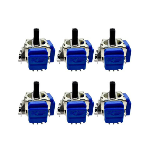 6PCS TMR Electromagnetic Joystick for PS5 Gamepad Upgrade TMR Joystick 3D Analog Thumbstick Controller 1