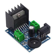 Módulo Amplificador de Potencia de Audio TDA7266 de 3 A 18 V CC, Doble Canal, 7 W + 7 W, para Altavoces de 4-8 Ohmios y 5-15 W.