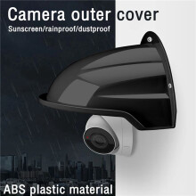 2X Protective Cover Shield Wall Waterproof Rainproof Cover Outdoor Camera Protection Box Security Camera Outer Cover-A
