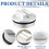 2Pcs 9 Inch Above Ground Pool Skimmer Guard with 2Pcs 1.5inch Threaded Pool Spa Return  Winterizing Plug 3