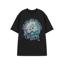 (Medium) Monster High Short Sleeved T-Shirt (Womens Black)