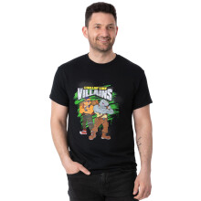 (XX-Large) Teenage Mutant Ninja Turtles Short Sleeved T-Shirt (Mens Black)