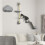 Three-Piece Wall-Mounted Cat Shelves, with Hammock, Ladder, Platforms, Scratching Post - Grey 4