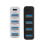 For  SX/XSS Consoles Extender USB2.0 +TYPR-C Universal USB HUB Console HUB XSS Console Extender Black 2