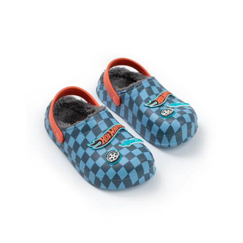 Hot Wheels (13 UK Child) Hot Wheels Clogs (Boys Blue)