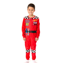 (5-6 Years) Hot Wheels Onesie (Boys Red)