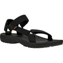 (10 UK, Black) Teva Mens Winsted Adjustable Summer Outdoor Walking Flip Flops Sandals