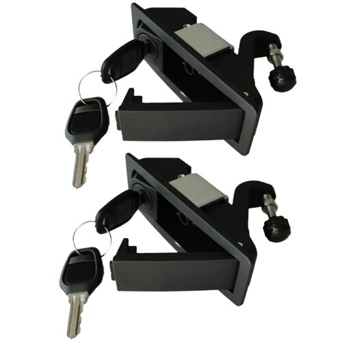 2PCS Compression  Lock Trigger  Lock Zinc Alloy Adjustable Lever Hand Operated Compression  Flush Black