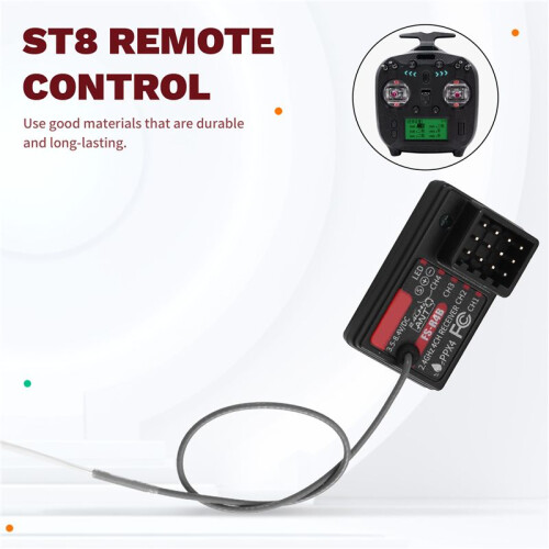 FS-R4B Receiver for FLYSKY G7P G11P MG7 ST8 Remote Controller ANT